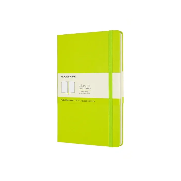 Moleskine Classic Large (A5) Hardcover Notebook - Lemon Green