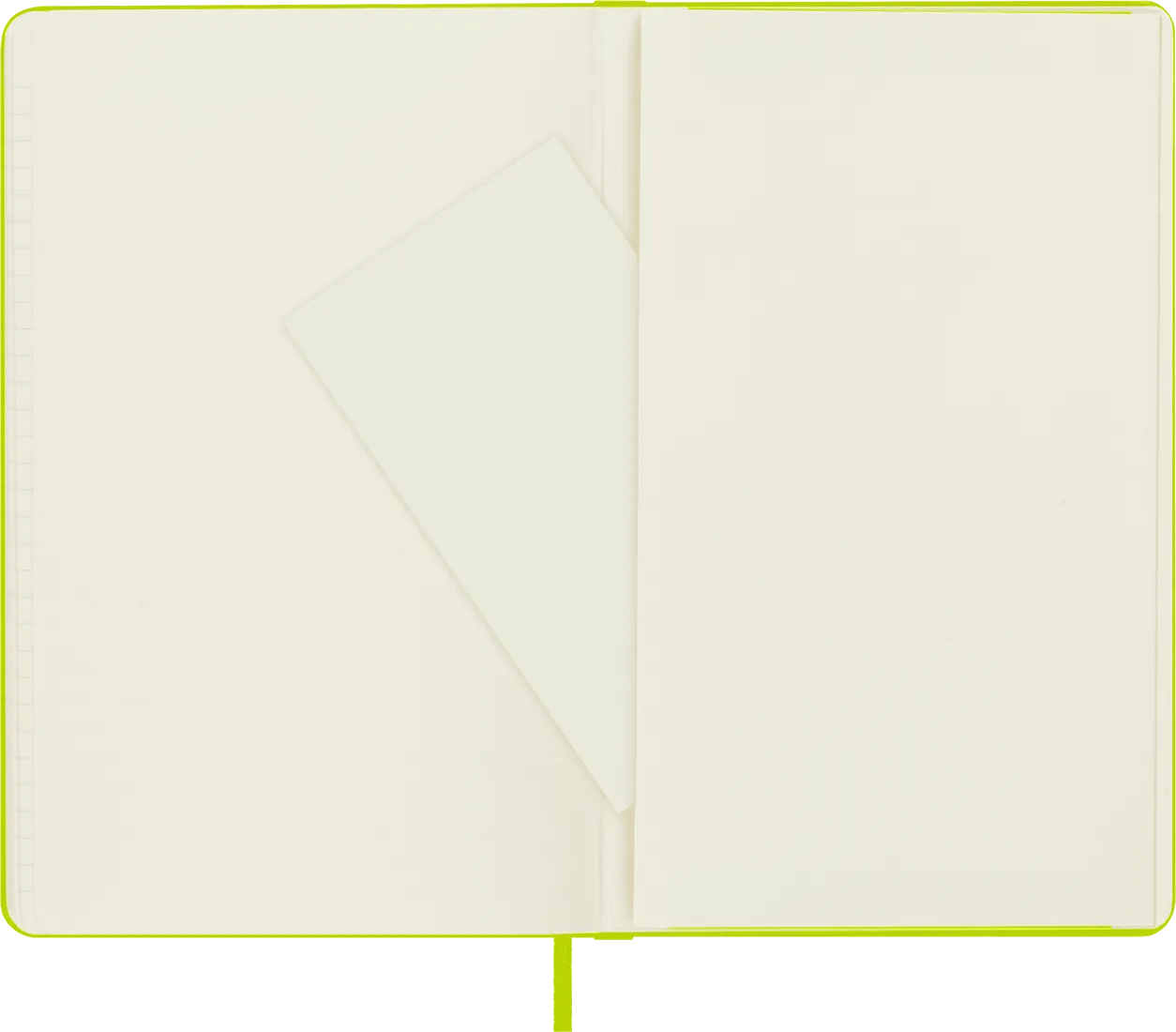 Moleskine Classic Large (A5) Hardcover Notebook - Lemon Green