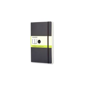 MOLESKINE - CLASSIC SOFT COVER NOTEBOOK - PLAIN - POCKET - BLACK