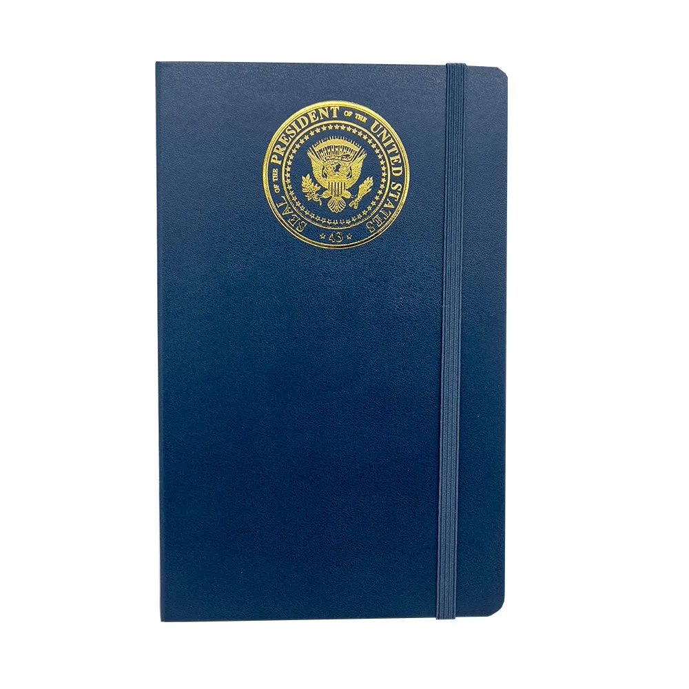Moleskine Large Hardcover Ruled Notebook with Presidential Seal