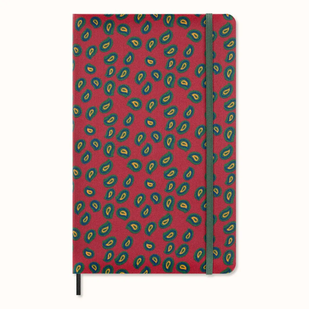 Moleskine LE Professional Notebook Silk Bordeaux, 130mm x 210mm Large Size, Ruled, Hard Cover with Gift Box
