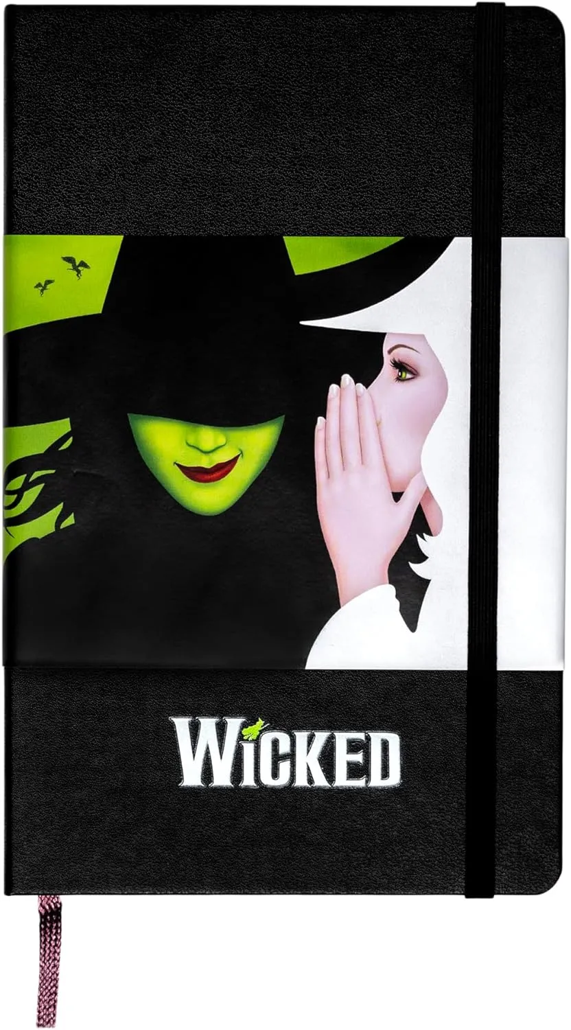 Moleskine Limited Edition Wicked Notebook, Large, Ruled, Black, Hard Cover (5 x 8.25)