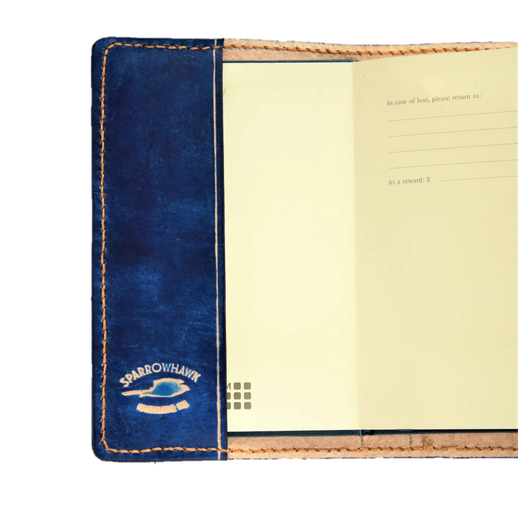 Moleskine Pocket Notebook Cover - Rambling Rose - Embossed Initials
