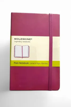 Moleskine Pocket Plain Notebook - Pink