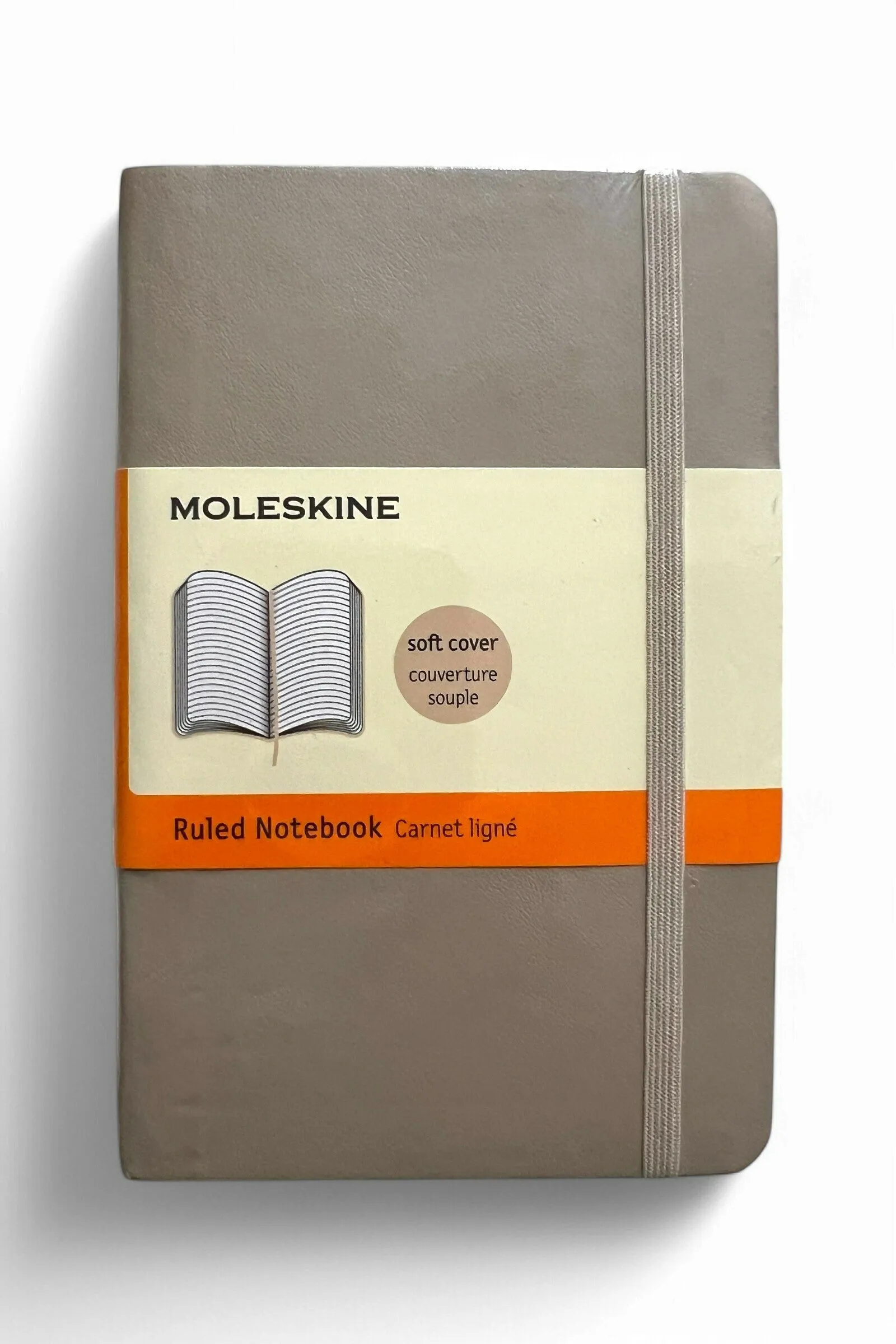 Moleskine Pocket Ruled Notebook Soft Cover - Camel