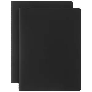 Moleskine Smart Writing Smart Cahier Notebook Extra Large Plain Black Set of 2