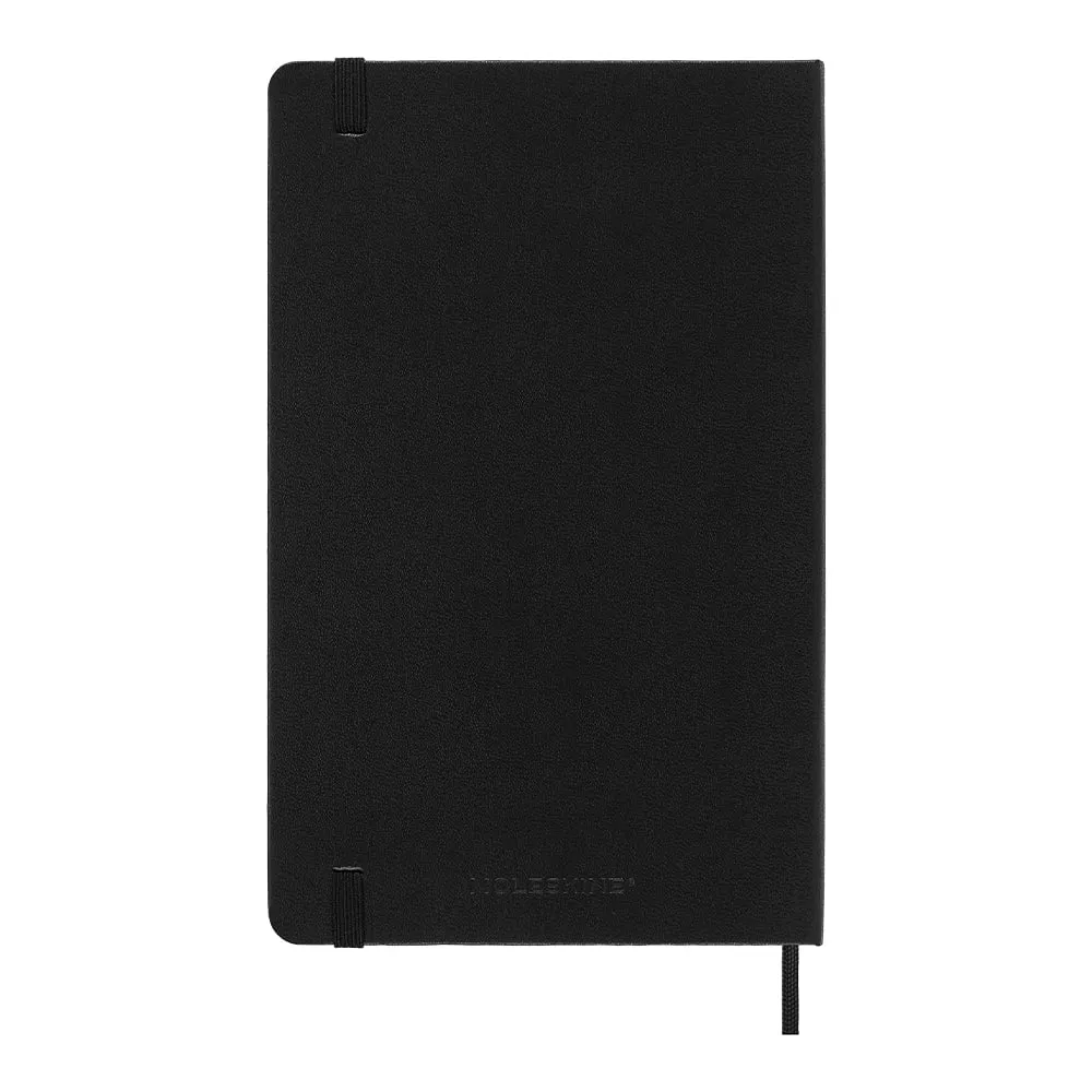 Moleskine x Kaweco Rollerball plus, 13cm x 21cm Ruled Notebook Set, Black