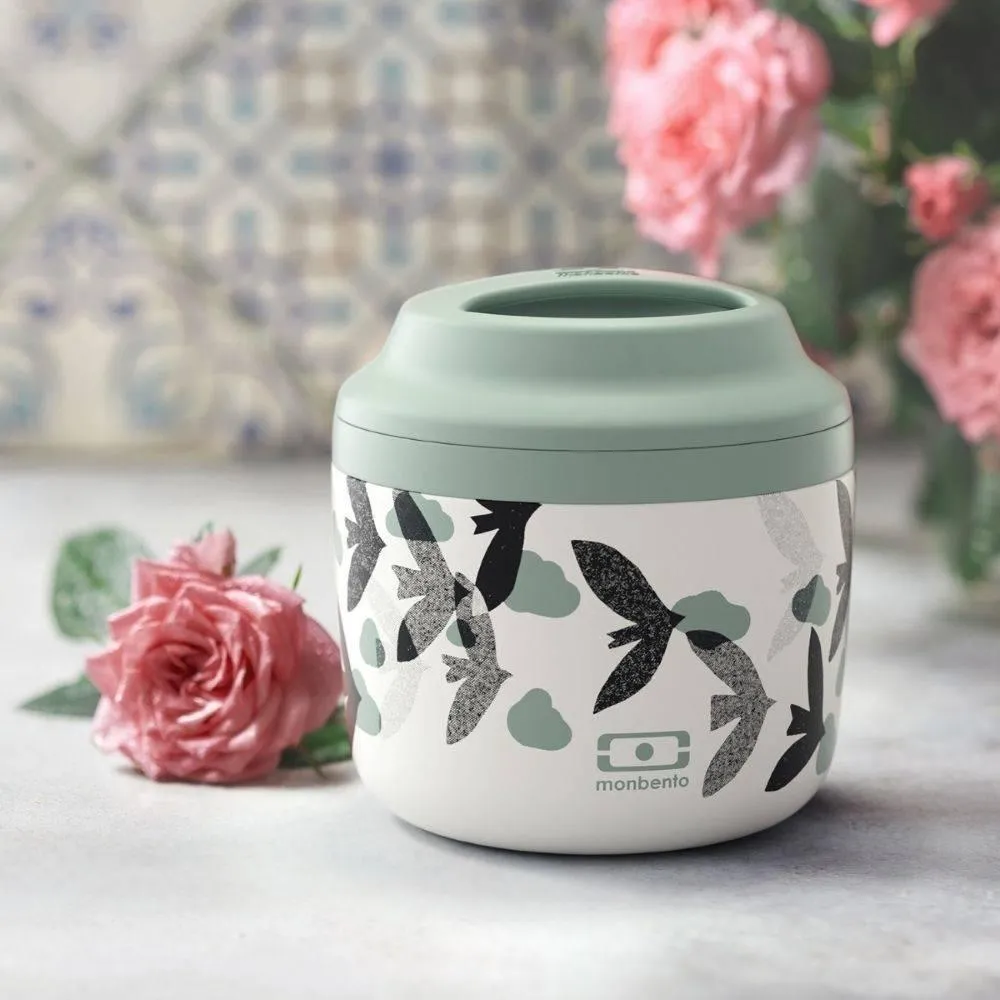 Monbento Element Graphic 550ML Thermos-Birds