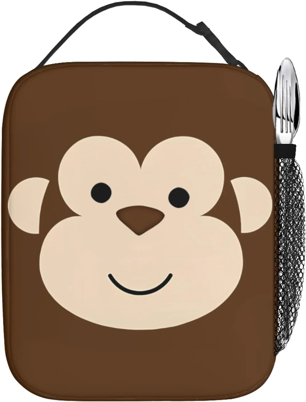 Monkey Lunch Box for All Seasons Reusable Insulated Lunch Bag 10 Inch