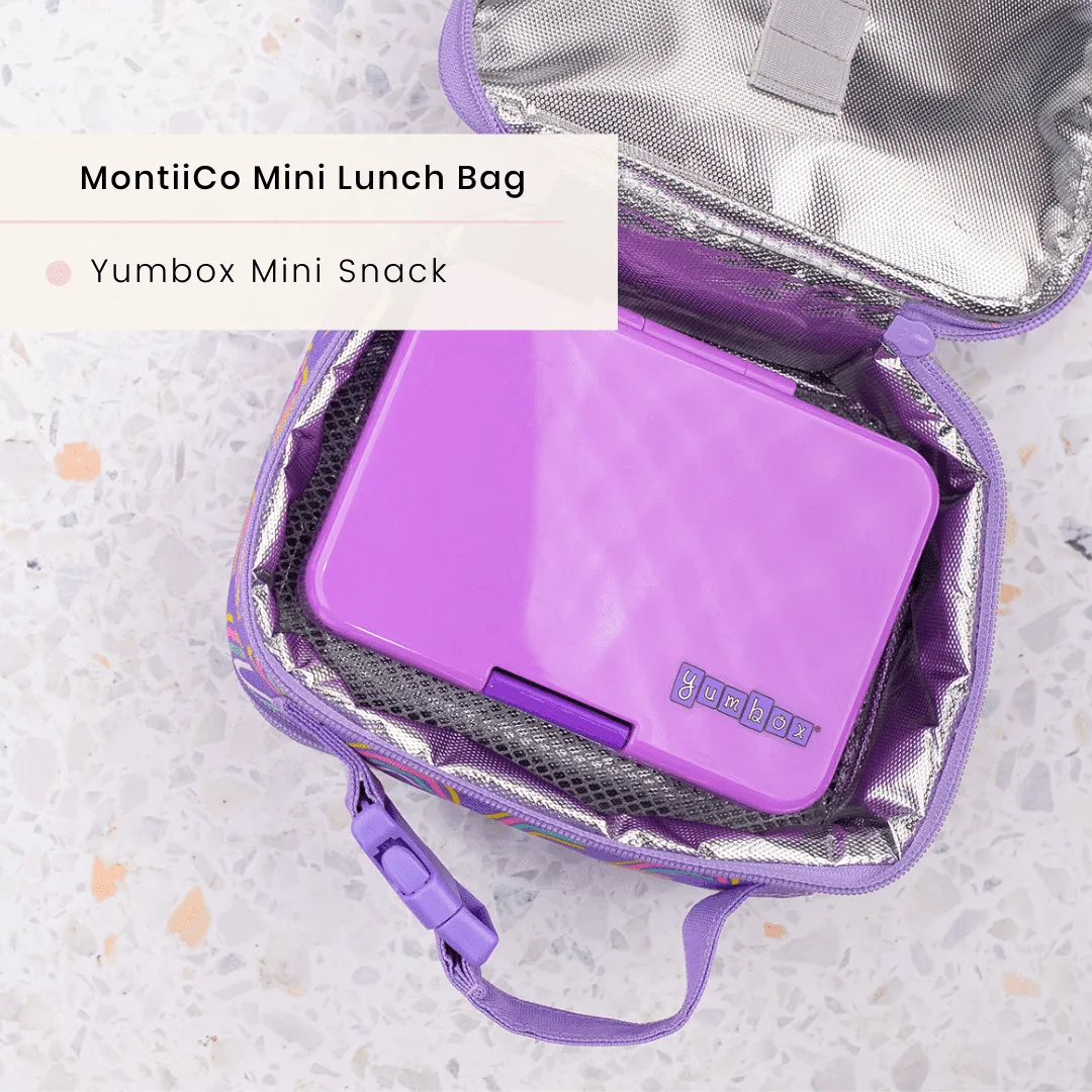 MONTII.CO Mini Insulated Lunch Bag - Pixels