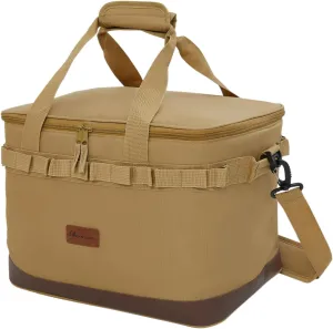 MOON LENCE SNB-03 Cooler Box, Large Capacity, 6.1 gal (23 L/ 35 L), Cold Insulation, Foldable, Can Be Used with Hand or Shoulder Bag, Soft Container, Cold Storage Box, Cooler Bag, for Camping,