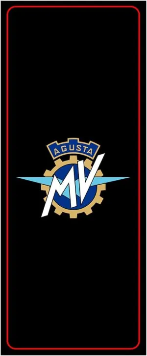 Motorcycle Garage Mat for Mv Agusta Bikes, Display Mat for MV Agusta, Bike Mat for MV Agusta Bikes, Parking Carpet for MV Agusta Bikes, Dragster, F3, Superveloce, Rush 1000, for Brutale Bikes