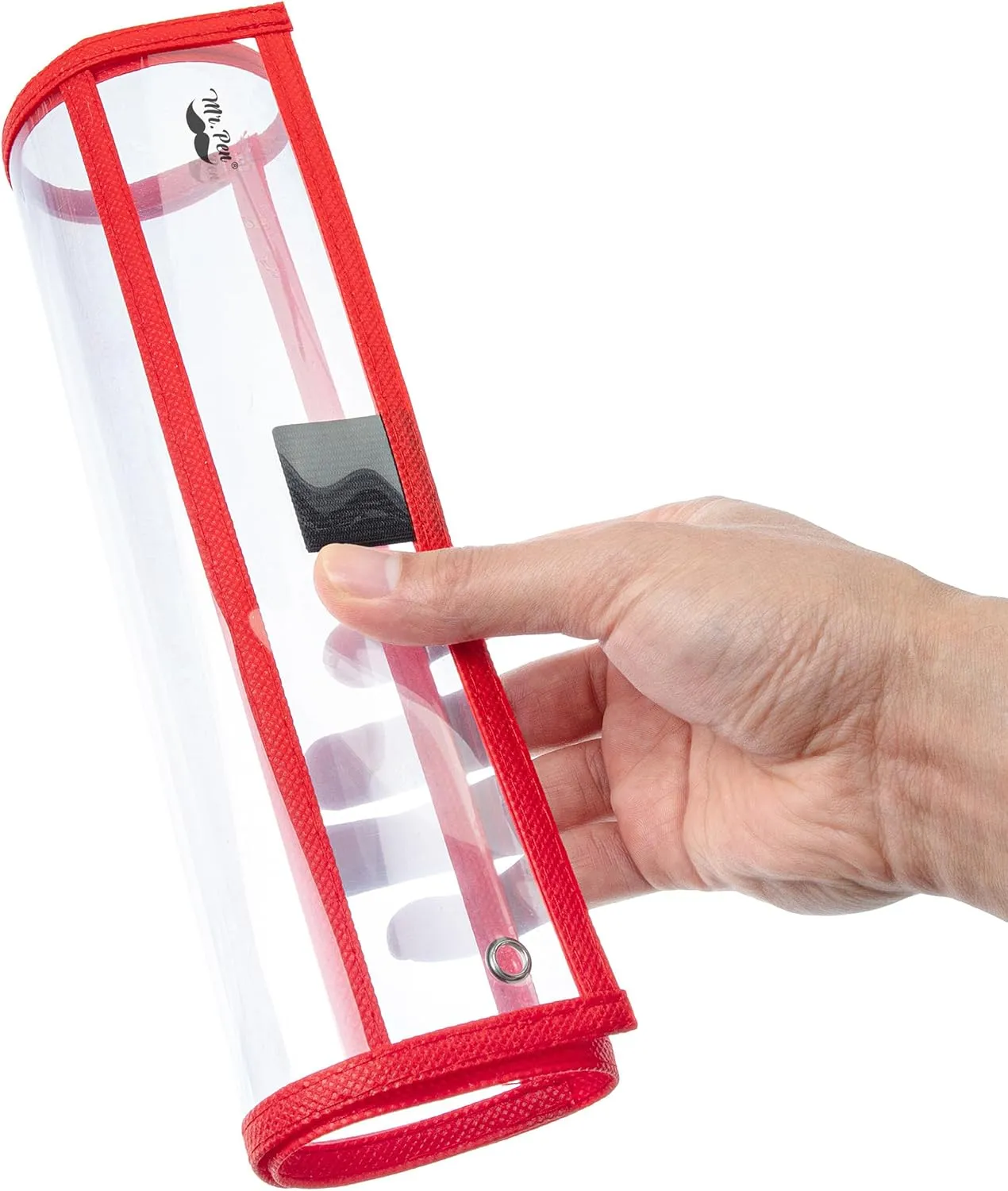 Mr. Pen- Dry Erase Pocket Sleeves, 24 Pack, 10"x14", Colorful, Dry Erase Pockets Reusable Sleeves, Job Ticket Holders with Marker Holder & Metal Eyelet