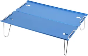 Multi-Purpose Portable Table for Outdoor Camping and Indoor Use Aluminum Frame