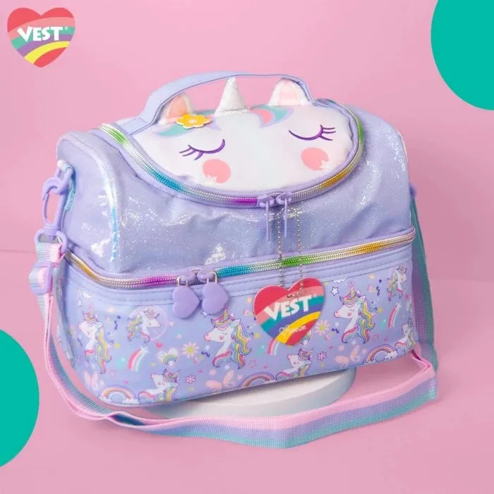 Multipurpose Double Decker Insulated Bag For Kids - Luxury Quality