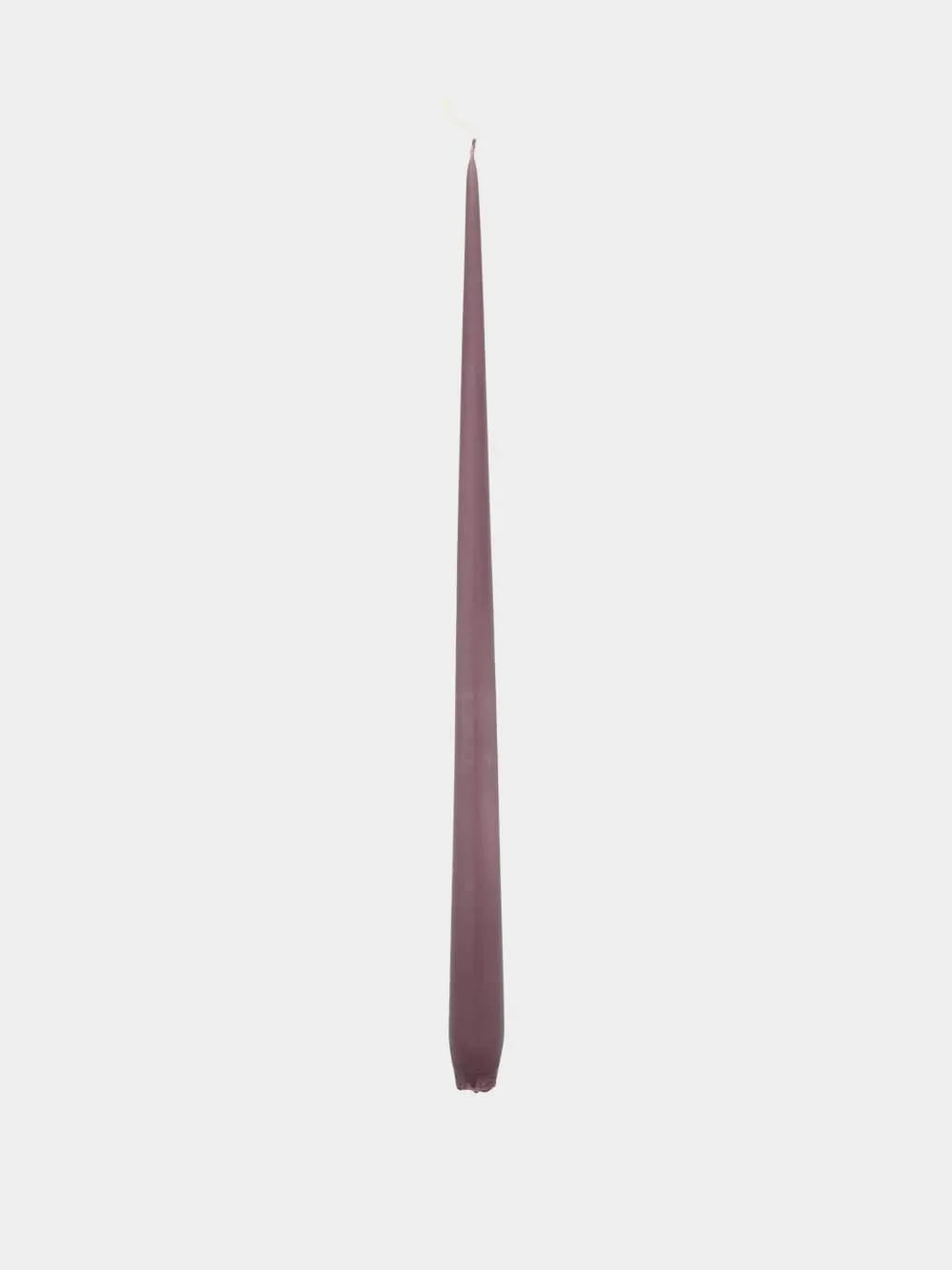Muted Mauve Taper Candle