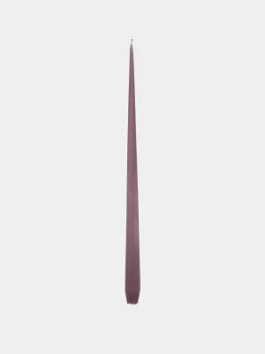 Muted Mauve Taper Candle