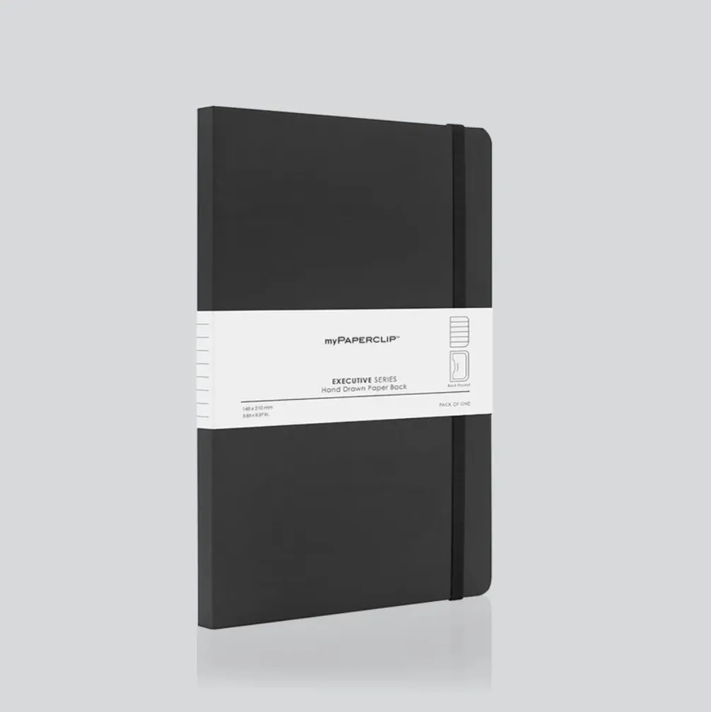 myPAPERCLIP | Executive Series A5 Notebooks PLAIN / RULED