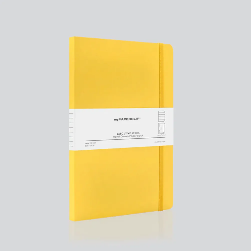myPAPERCLIP | Executive Series A5 Notebooks PLAIN / RULED