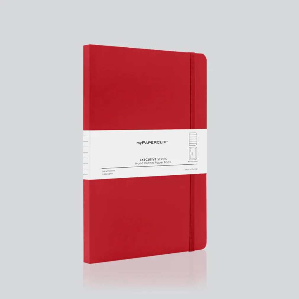 myPAPERCLIP | Executive Series A5 Notebooks PLAIN / RULED