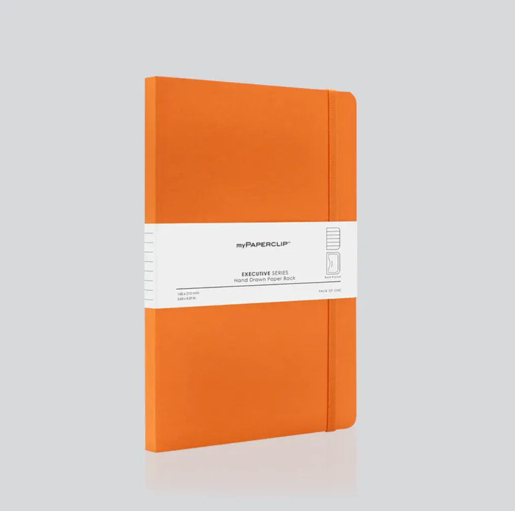 myPAPERCLIP | Executive Series A5 Notebooks PLAIN / RULED