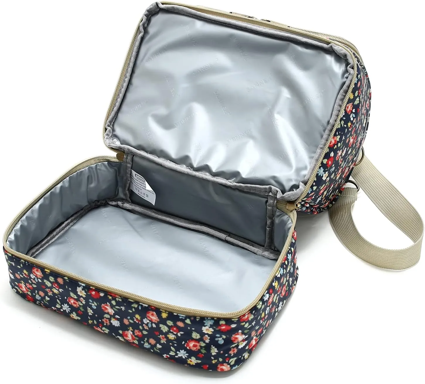 Nanxson Reusable Lunch Tote Bags Insulated Leakproof Lunch Box Cooler Cooling for Adult Men Women for Work/Travel/Picnic/Office (11L,C-Navy)