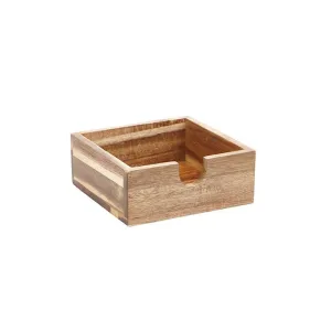 Natural Acacia Luncheon  Napkin Holders