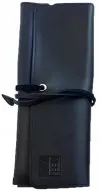 Neef Leather Brush Wallet Charcoal