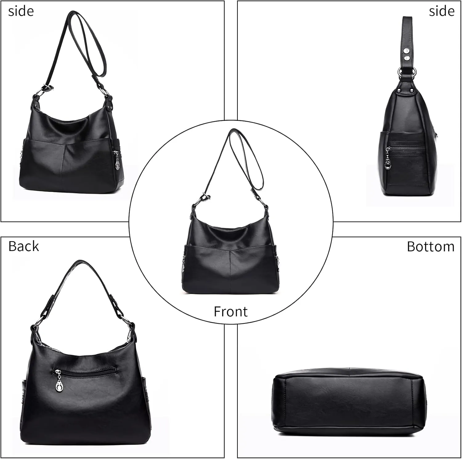 NOTAG Women Crossbody Bag Leather Purse Handbags Ladies Shoulder Bags Casual Pocketbooks