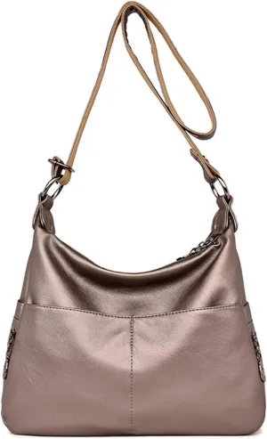 NOTAG Women Crossbody Bag Leather Purse Handbags Ladies Shoulder Bags Casual Pocketbooks