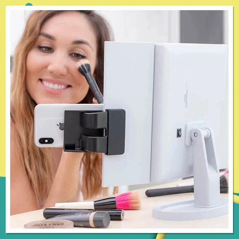 Notebook Screen Side Phone Holder Clip On Monitor For Laptop Or Desktop Monitor Creative Mobile Phone Stand For Laptop