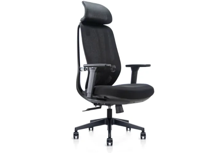 Nova Task Chair Black with Headrest