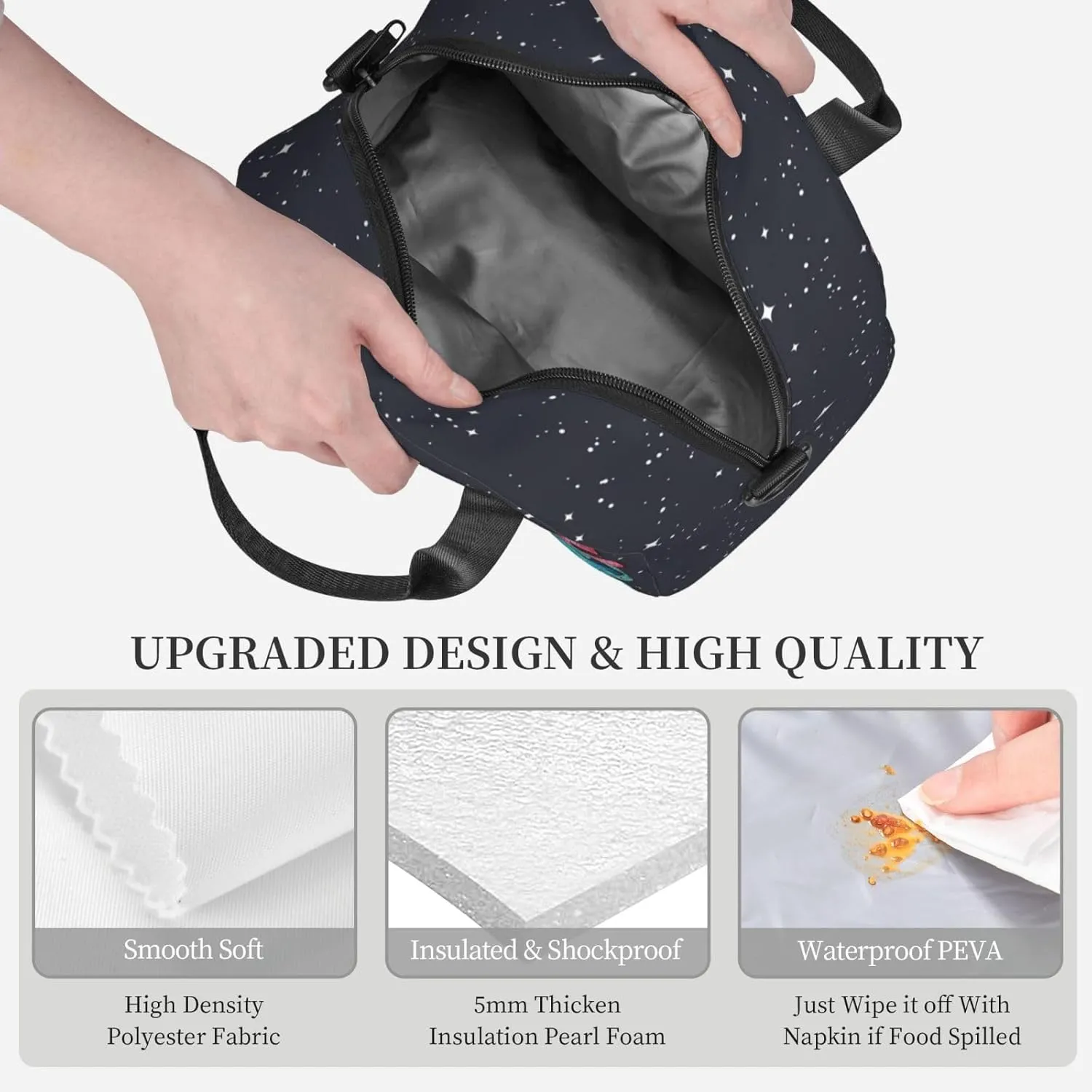 Nurse Lunch Bags Nurses Lunch Box Lunch Bag Nurse Medical Theme Hand-Held Crossbody Insulated Cute Insulated For Work Office Travel Picnic