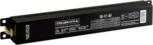 OHLECTRIC Replacement for Keystone KTEB-228HE-UV-PS-SL 2 Lamp T5 Electronic Fluorescent Ballast - Multi-Voltage 120-277V with Program Start - High Power Factor | UL Listed