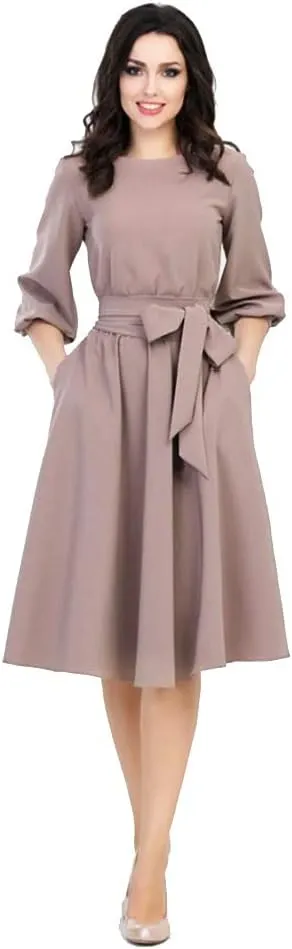 Older Womens Dresses for Church Elegant Vintage Bohemian Beach Dresses Casual Loose Dresses Vestidos