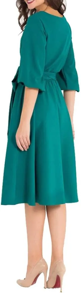 Older Womens Dresses for Church Elegant Vintage Bohemian Beach Dresses Casual Loose Dresses Vestidos