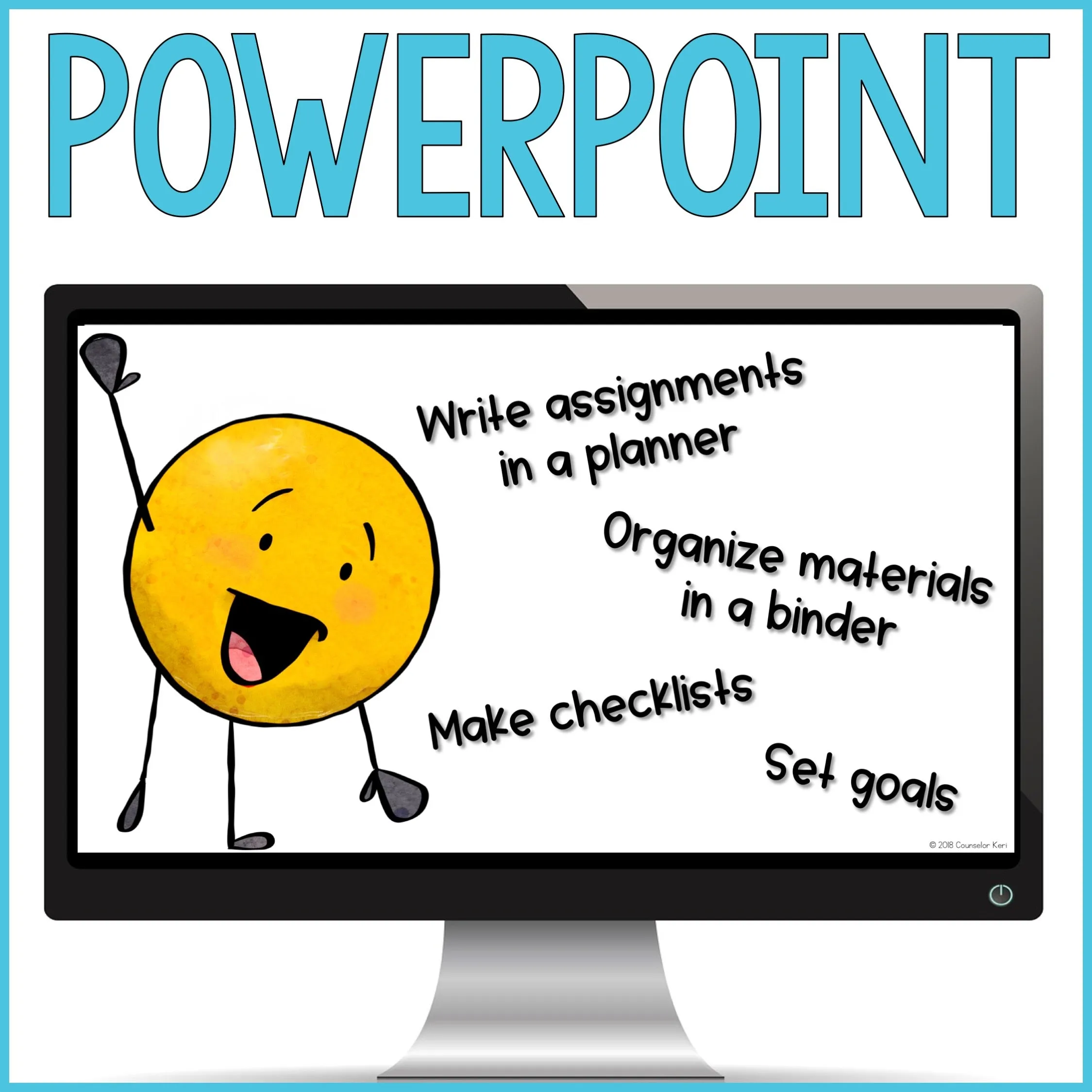 Organization Activity: Getting Organized Classroom Guidance Lesson