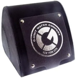 Original 50 Cents G Unit Black Leather Watch Box