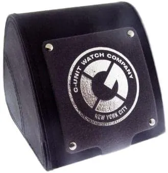 Original 50 Cents G Unit Black Leather Watch Box