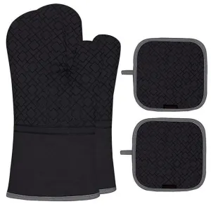 Oven Mitts And Pot Holders Set