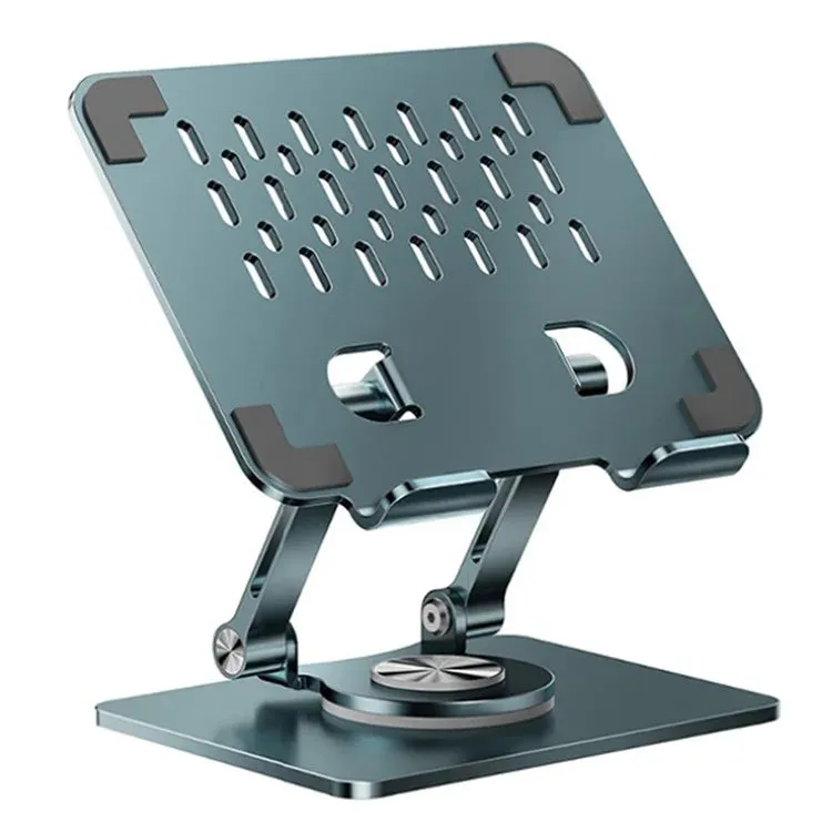 P2083 Heat Dissipation Alloy Steel 360 Degree Rotating Desktop Stand for Mobile Phone Tablet