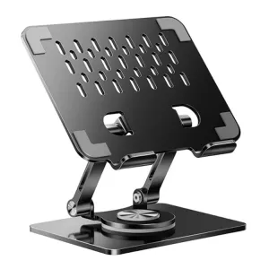 P2083 Heat Dissipation Alloy Steel 360 Degree Rotating Desktop Stand for Mobile Phone Tablet