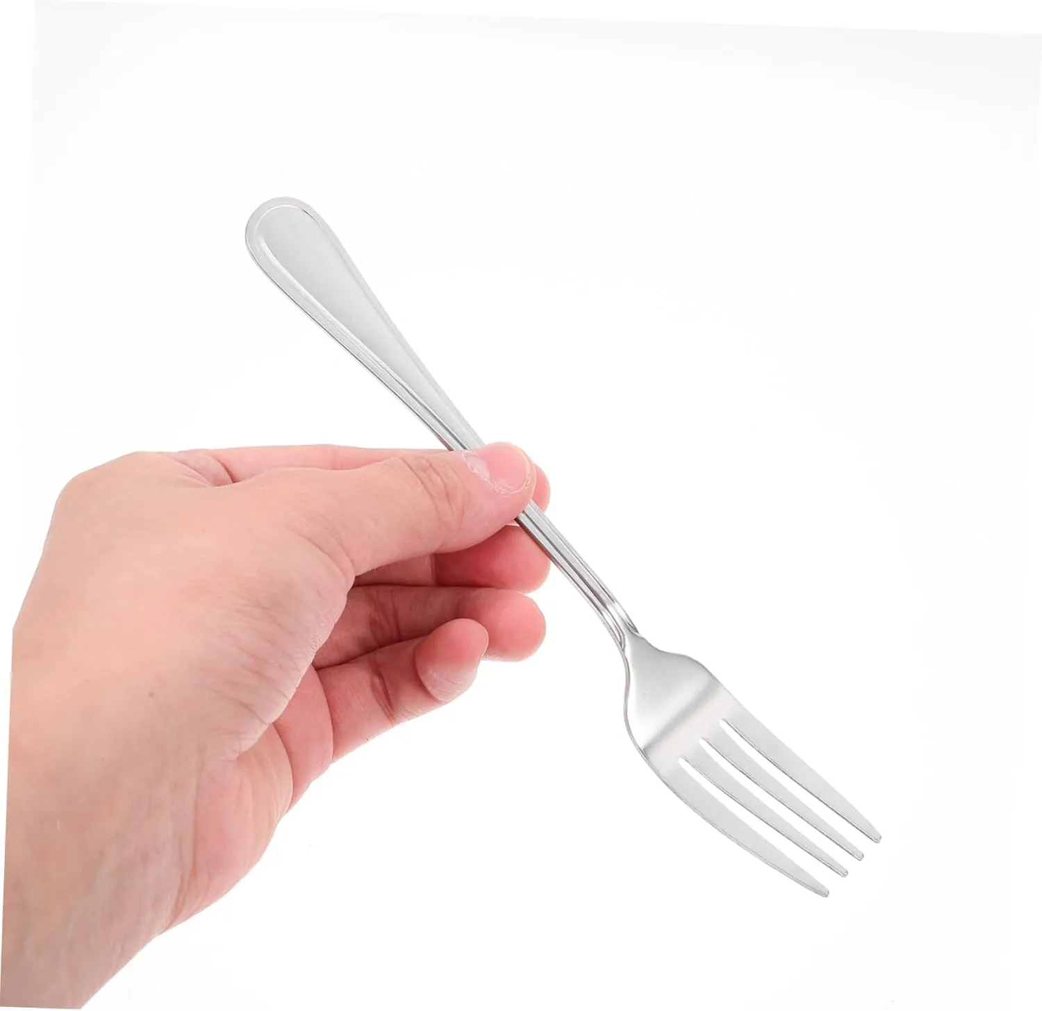 PartyKindom 3 Sets 10-piece Stainless Steel Silverware Set Modern Kitchen Cutlery Forks Spoons Knives Elegant