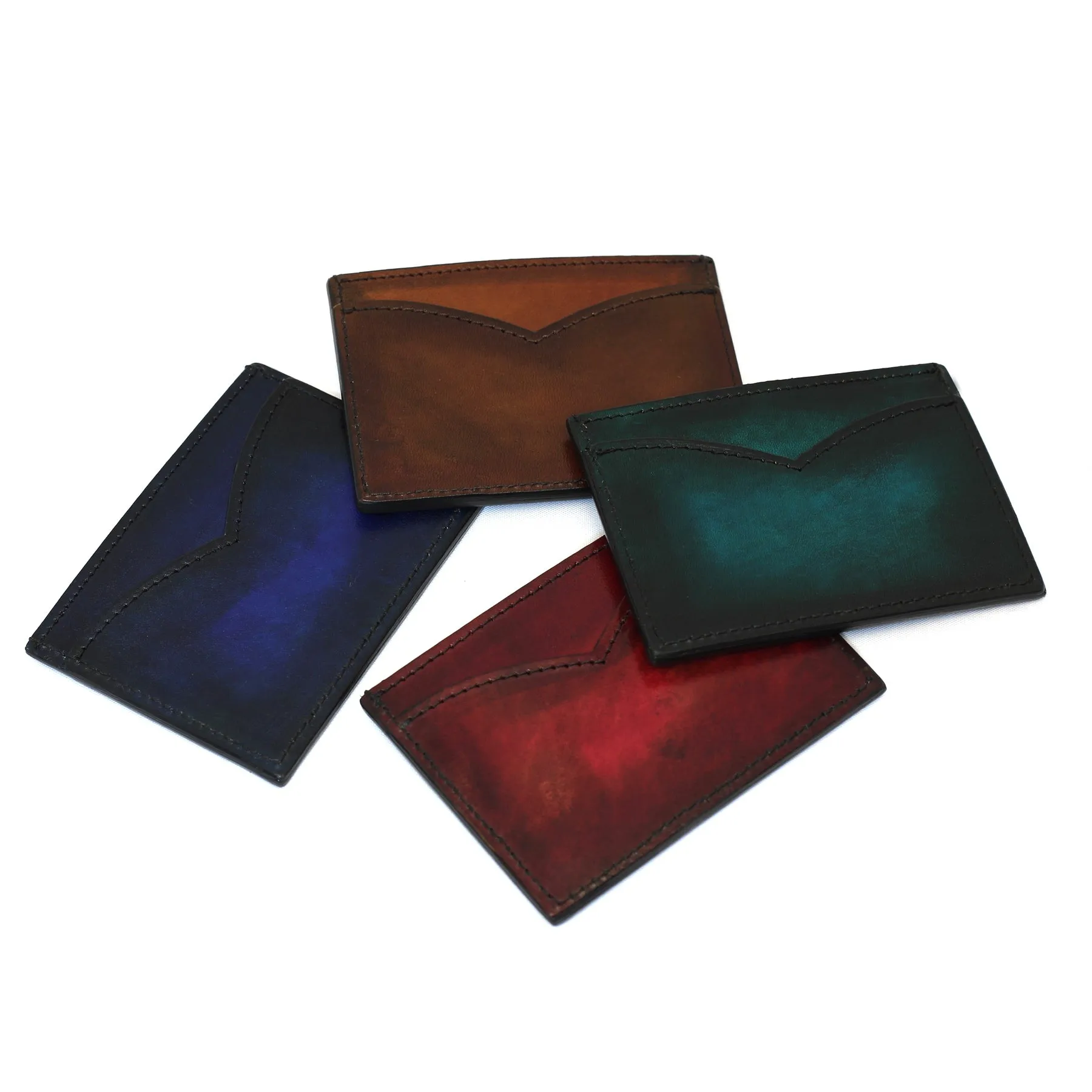 PATINA WOOD CARD HOLDER
