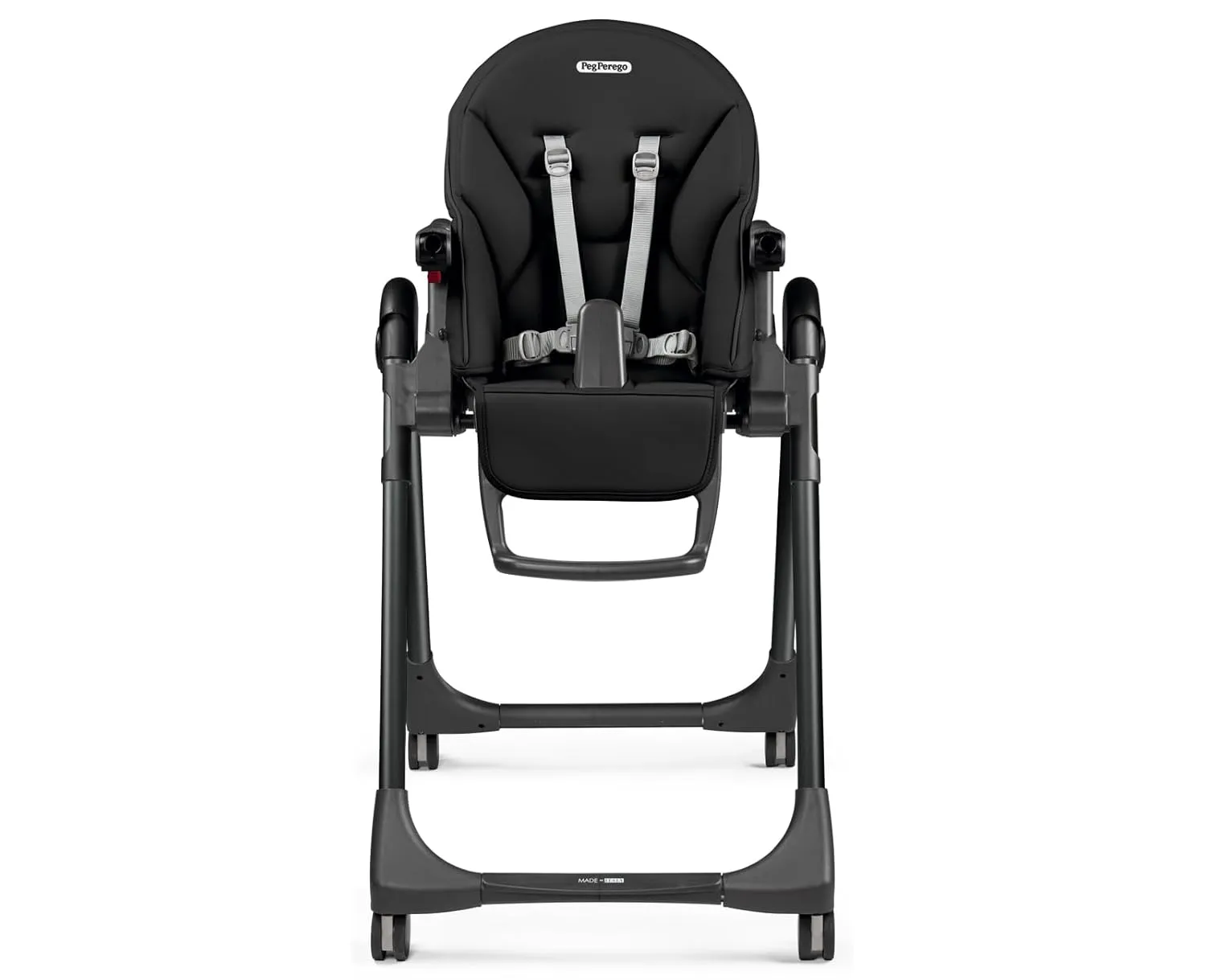 Peg Perego Prima Pappa Zero 3 - High Chair - for Children Newborn to 3 Years of Age - Made in Italy - True Black (Black)