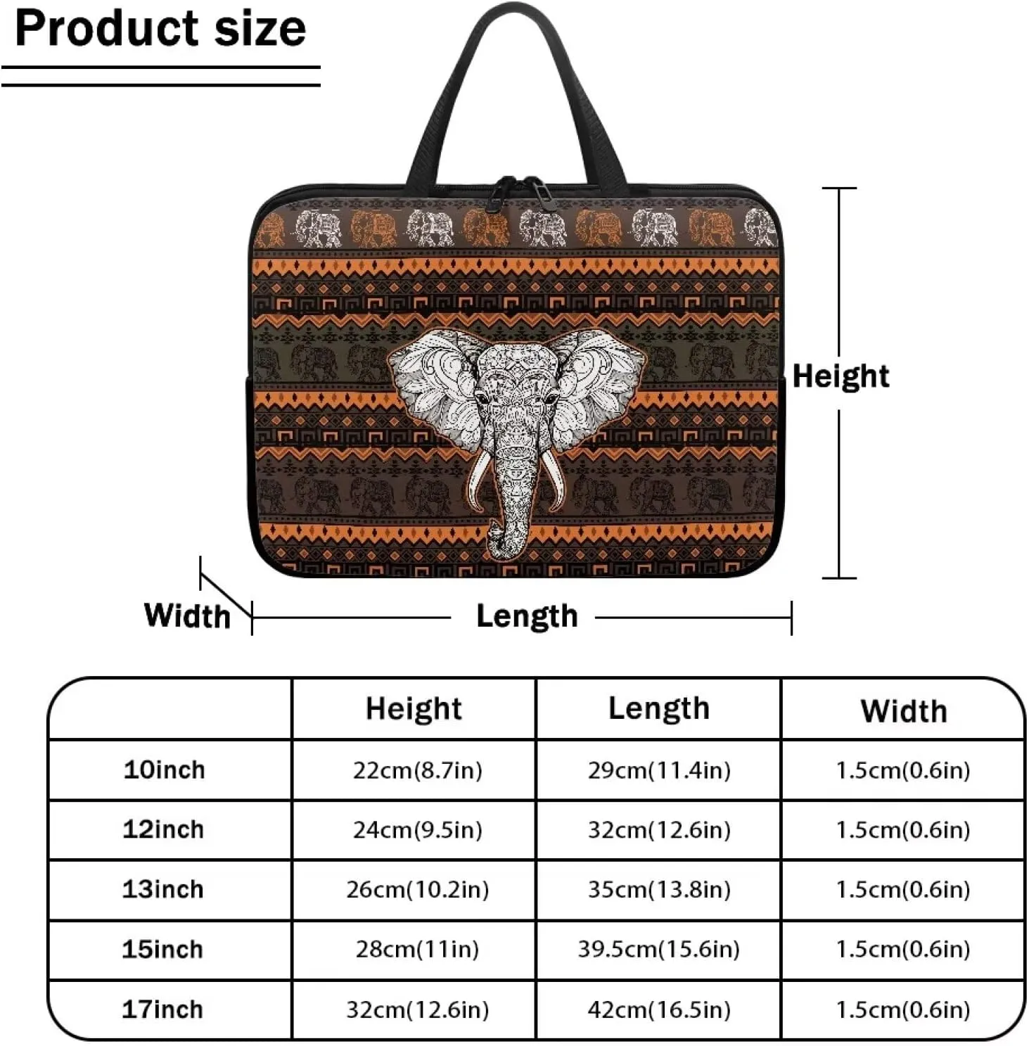 Personalized Laptop Bag 15.6In,17inch Laptop Messenger Bag Laptop Tote Bag with Laptop Compartment