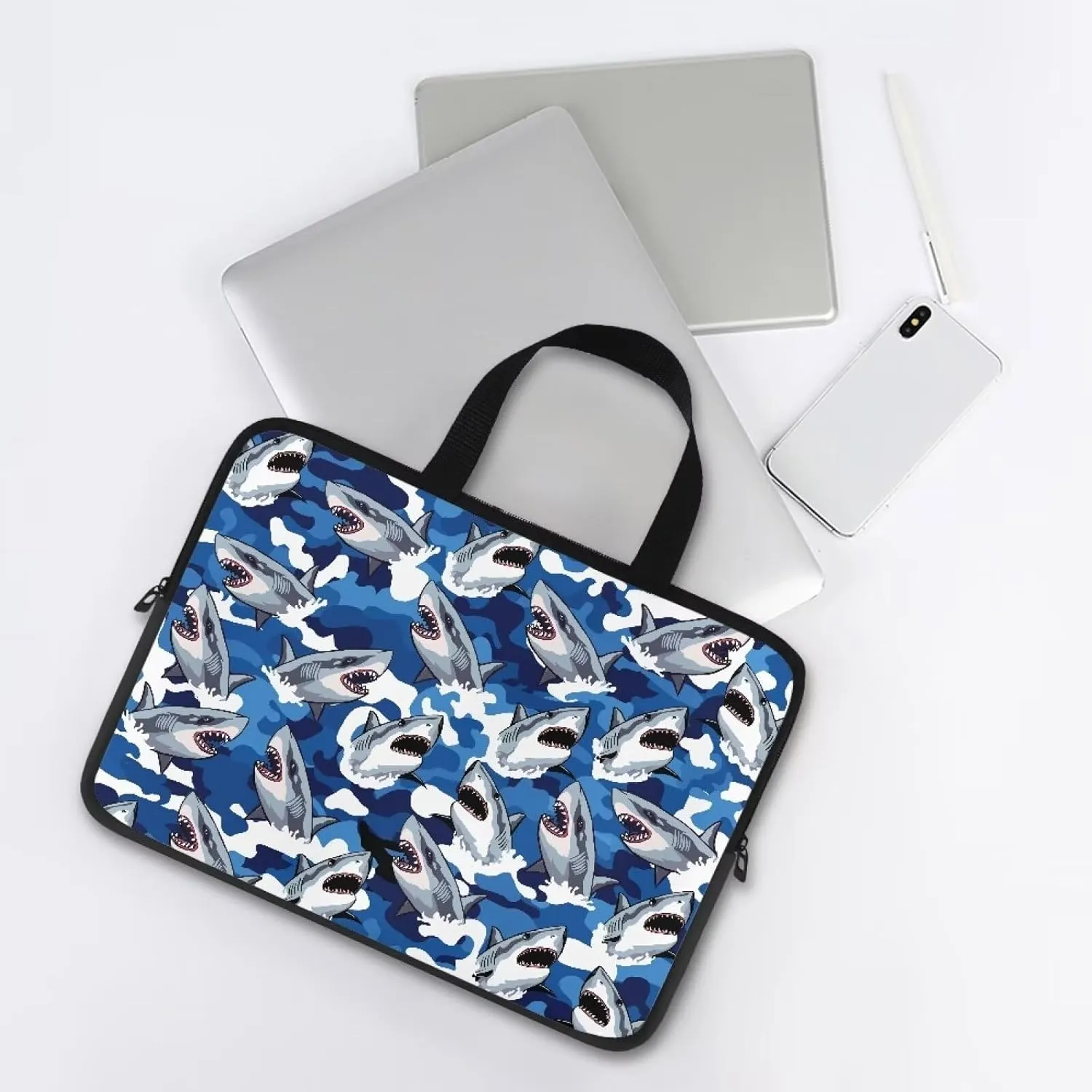 Personalized Laptop Case 15.6In Computer Bag,17inch Messenger Bag Briefcase Tote Bag with Laptop Compartment