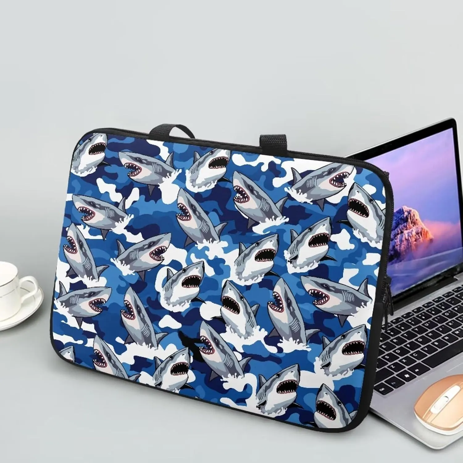 Personalized Laptop Case 15.6In Computer Bag,17inch Messenger Bag Briefcase Tote Bag with Laptop Compartment