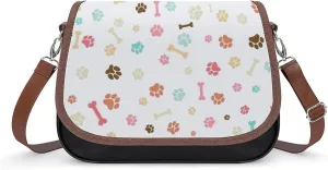 Pets Paw Women's Shoulder Bag, Handbag, Crossbody Bag