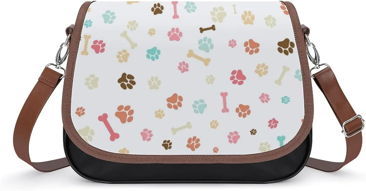 Pets Paw Women's Shoulder Bag, Handbag, Crossbody Bag